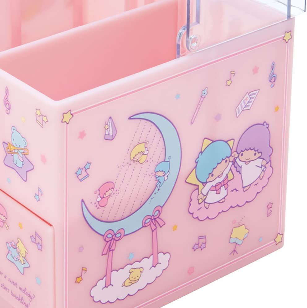 Little Twin Stars Cosmetic Case with Lid