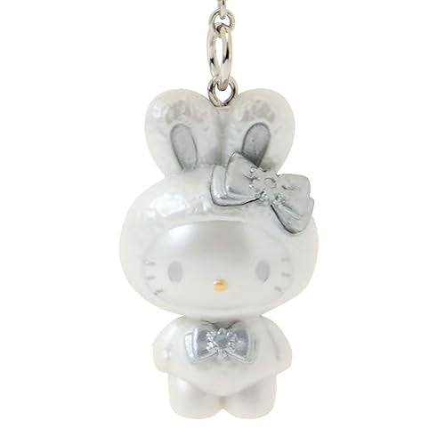 Hello Kitty keychain Fluffy Snow Rabbit series