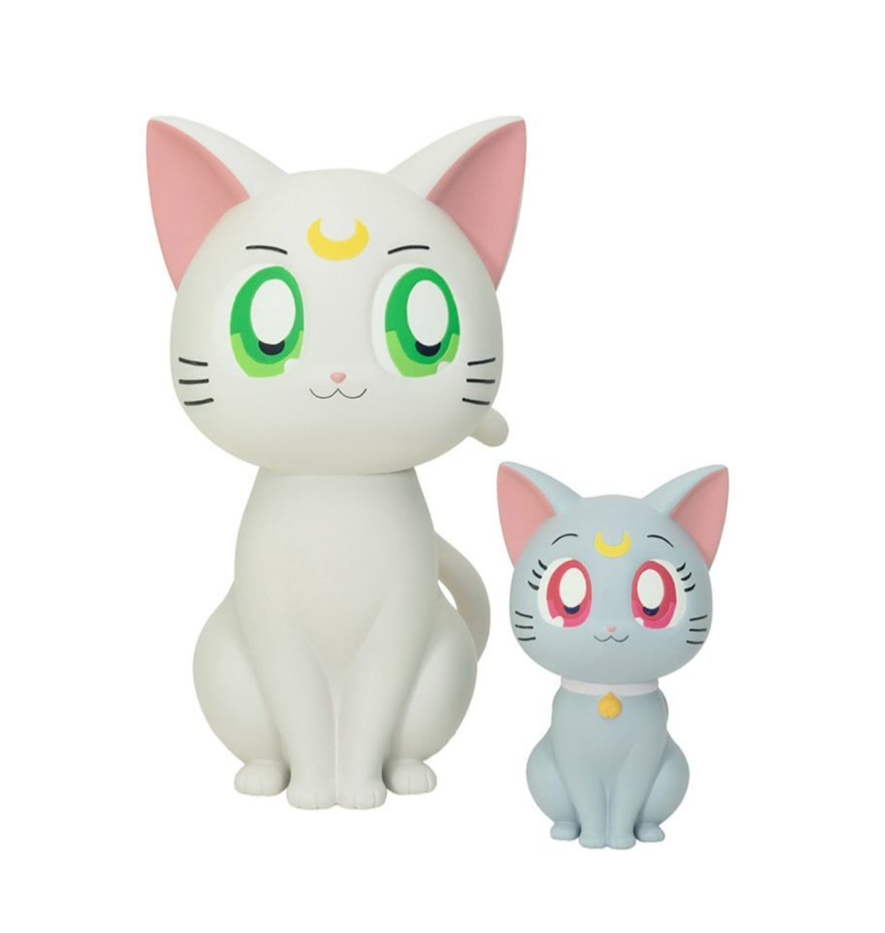 Sailor Moon Artemis and Diana figure set