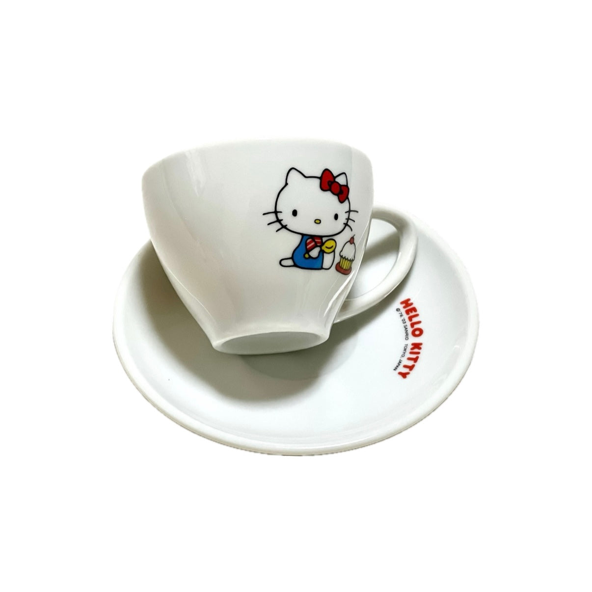 Vintage Hello Kitty mug and saucer
