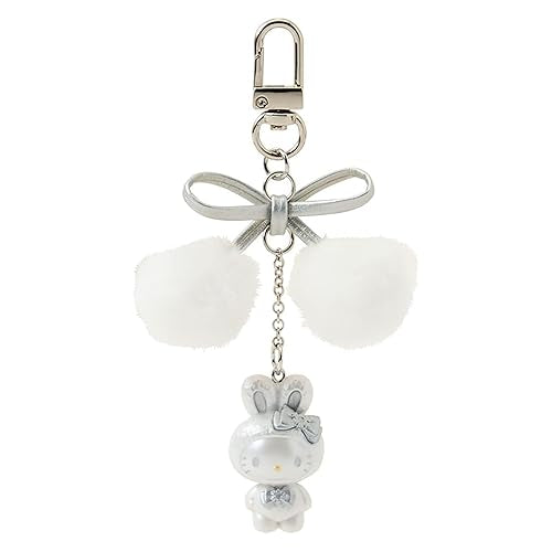 Hello Kitty keychain Fluffy Snow Rabbit series